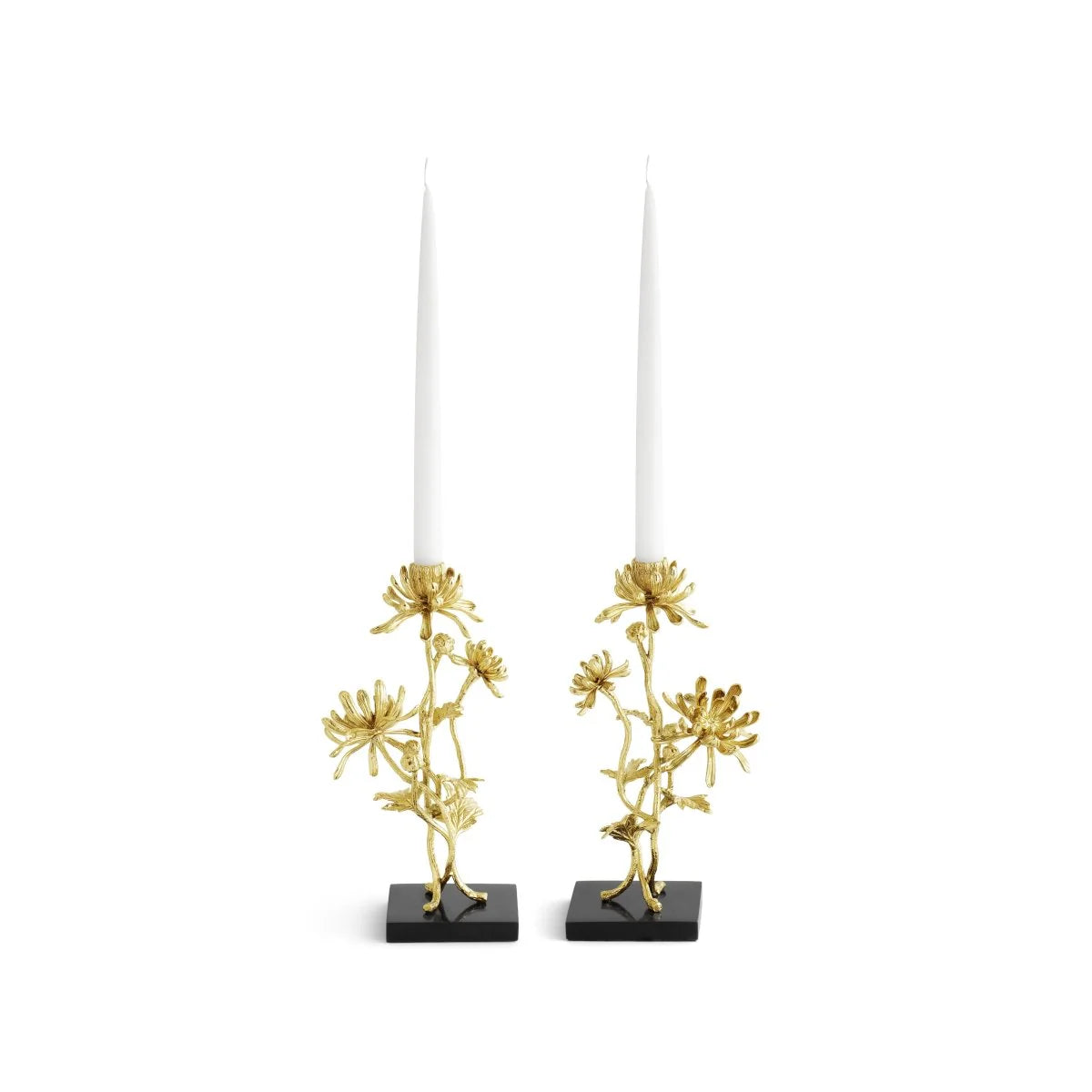 Dahlia Tall Candleholders | Set of 2