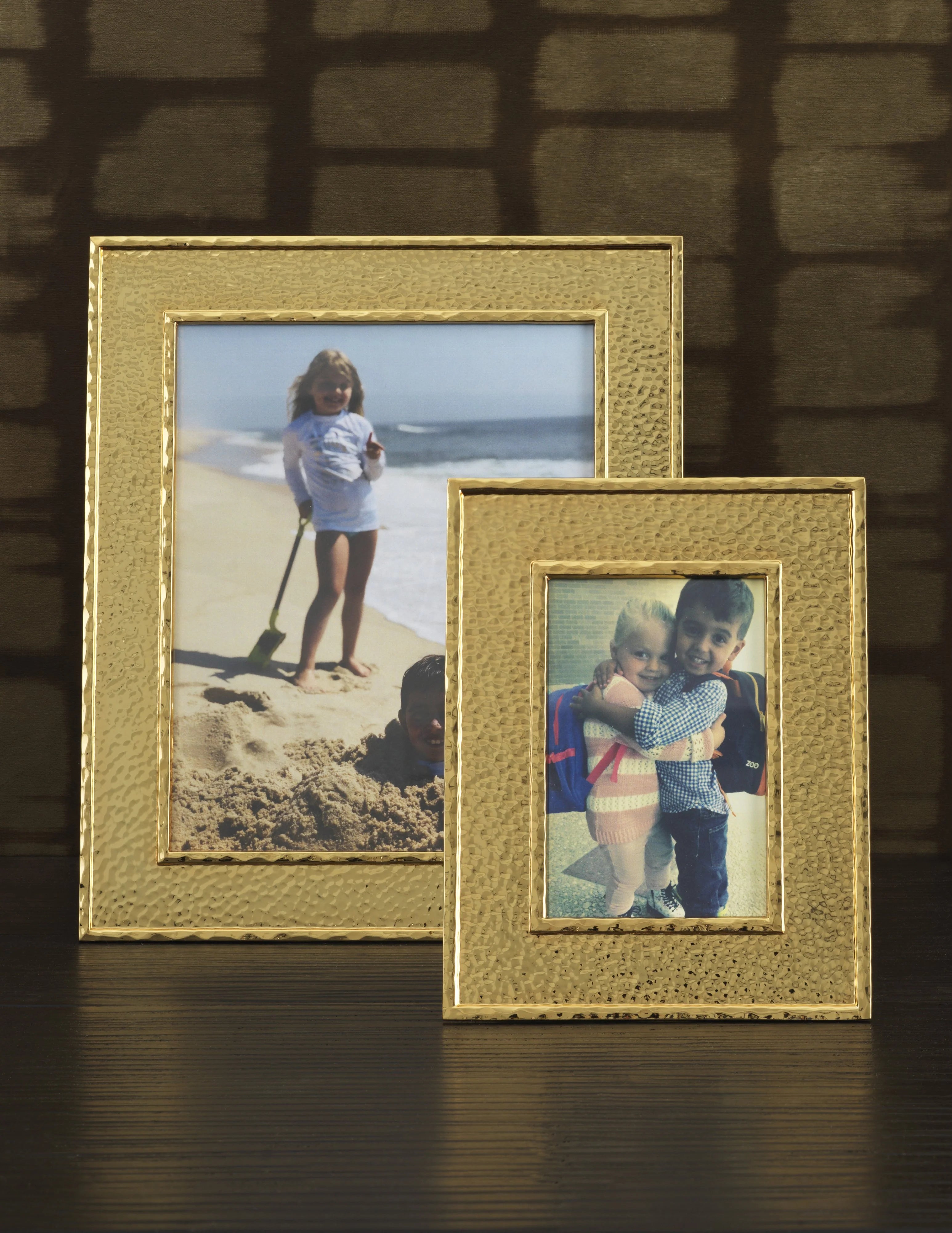 Hammertone 4x6 Photo Frame - Gold