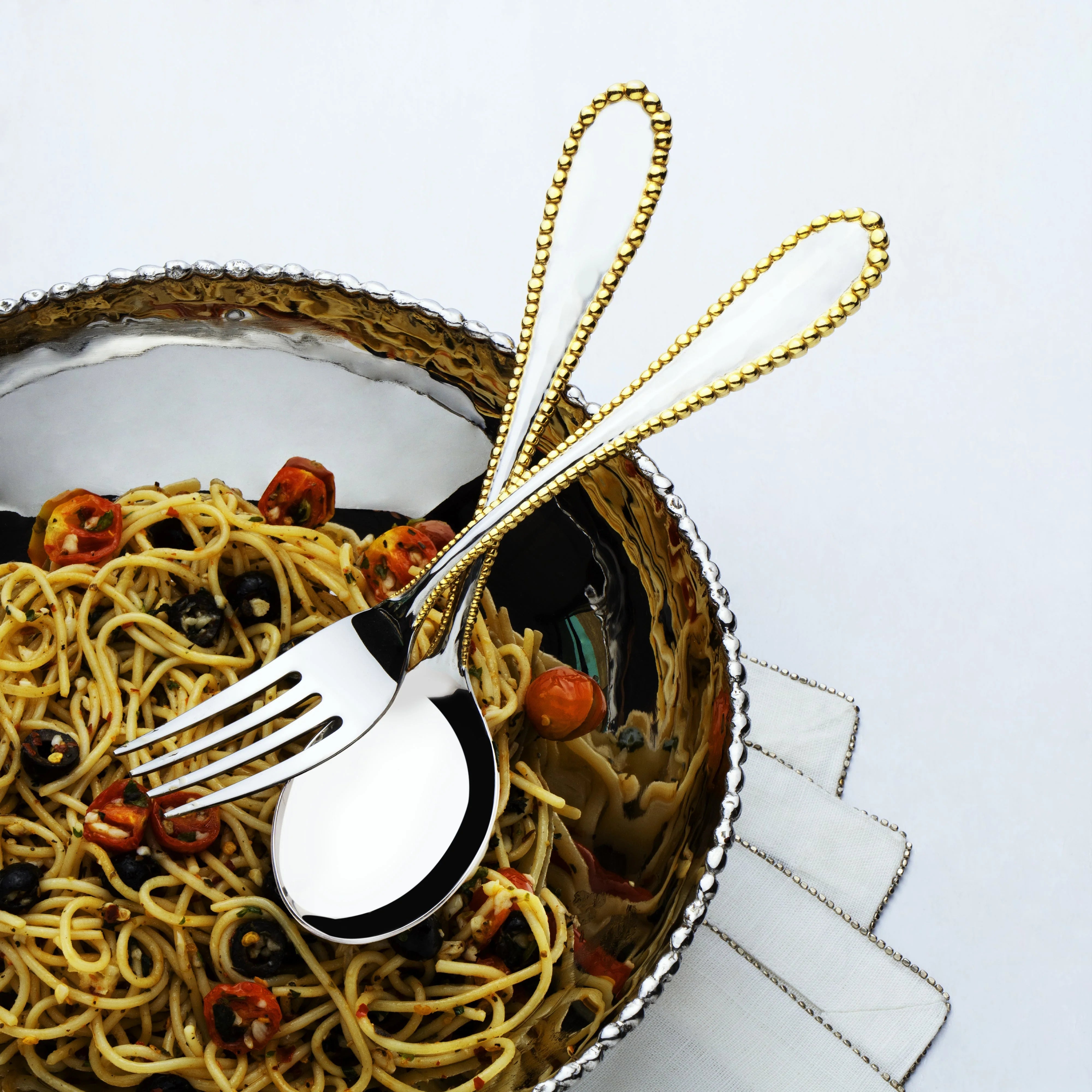 Molten Serving Set - Gold