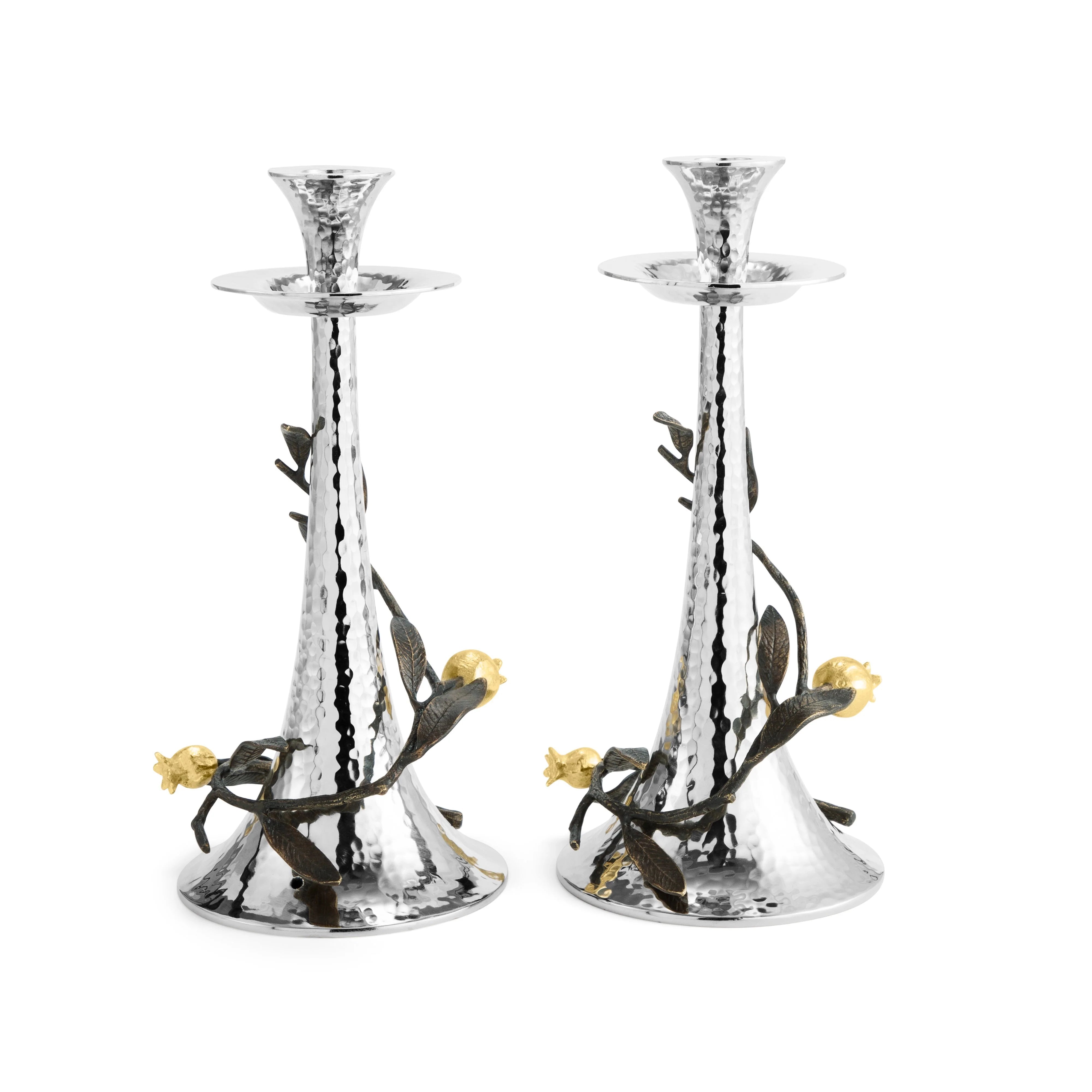 Pomegranate Tall Candleholders