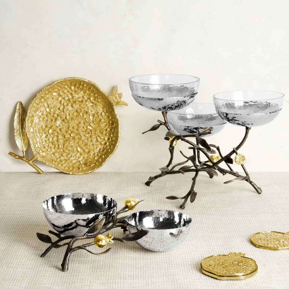 Pomegranate Double Dish