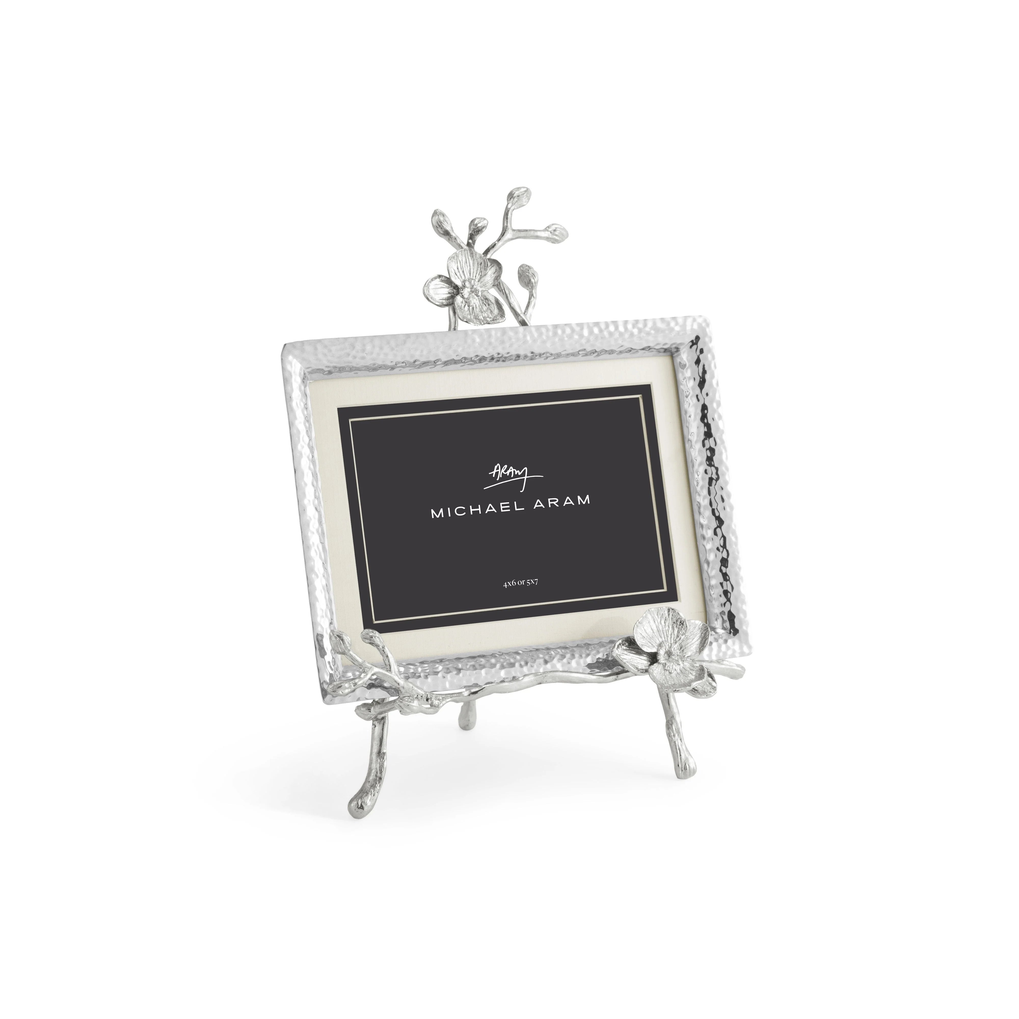 White Orchid Frame - Easel