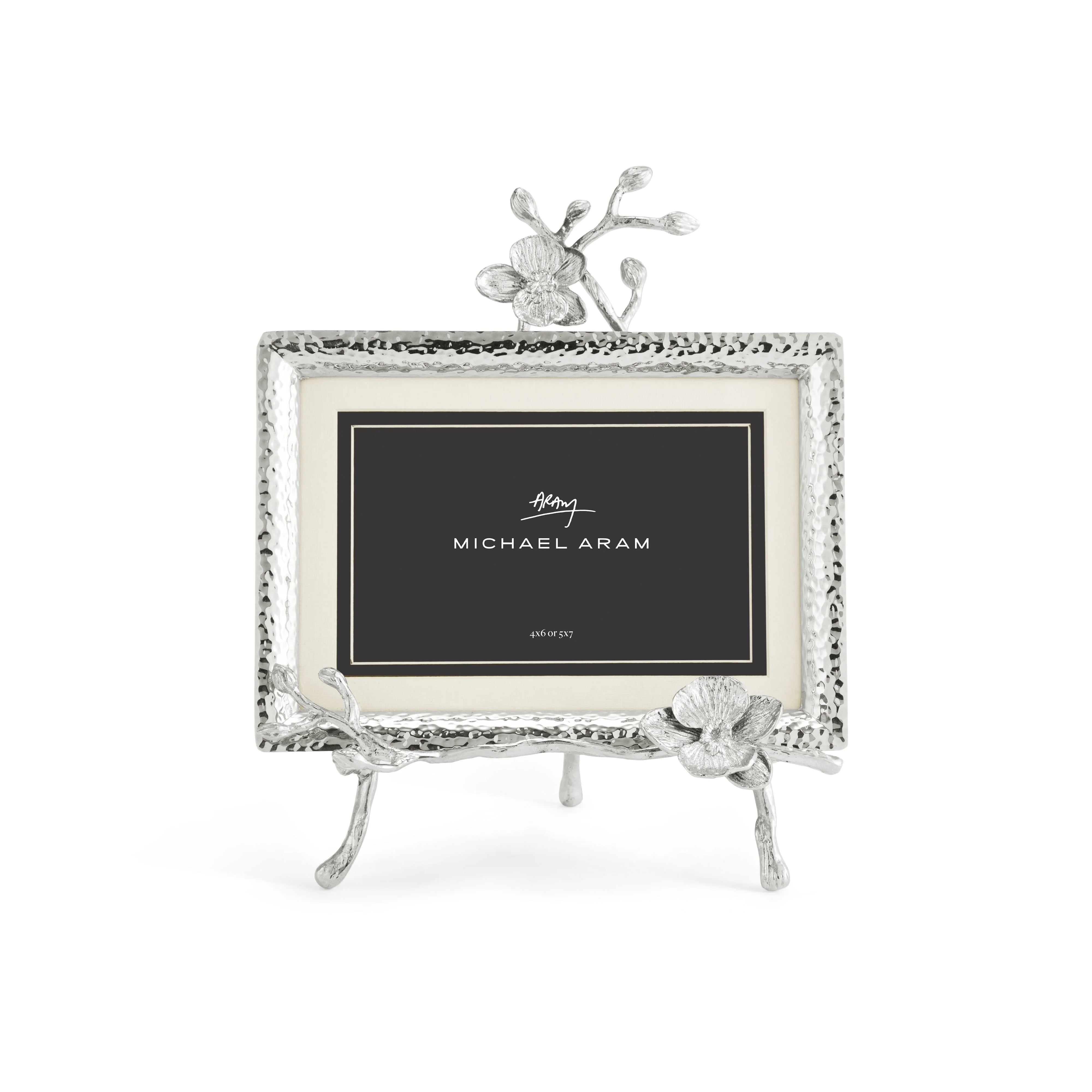 White Orchid Frame - Easel