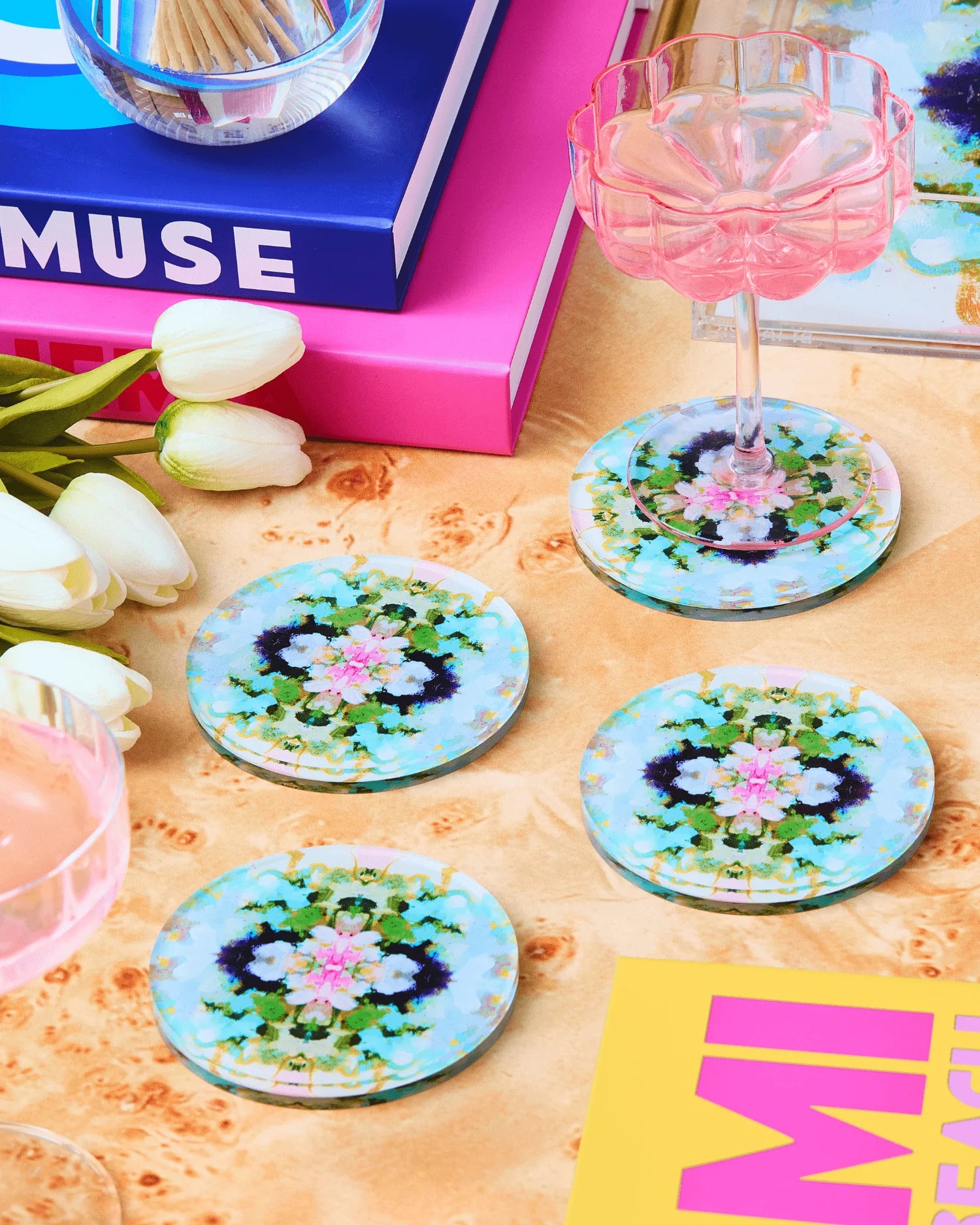 Nantucket Bloom | Laura Park x Tart Coasters