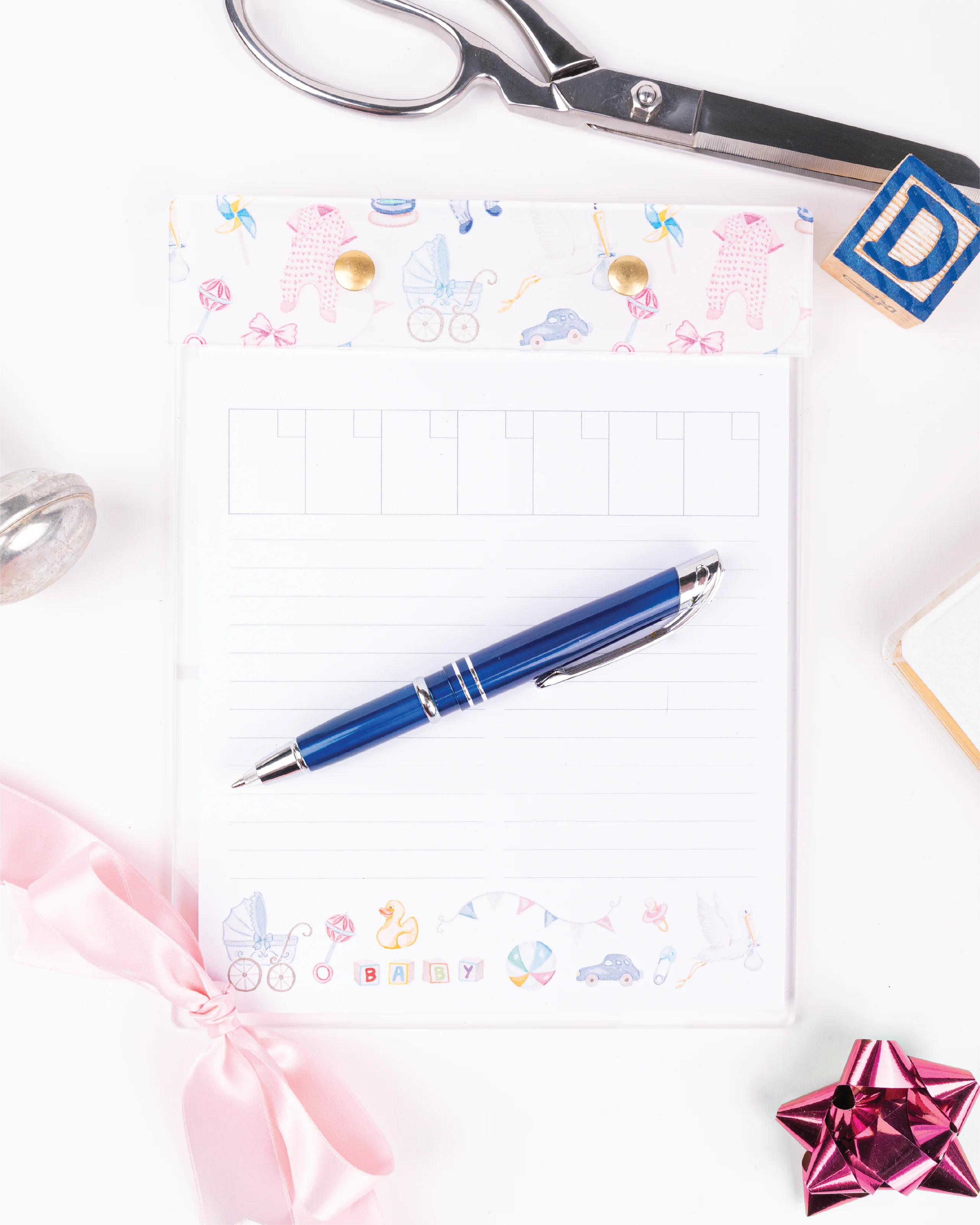 Small Acrylic Notepad