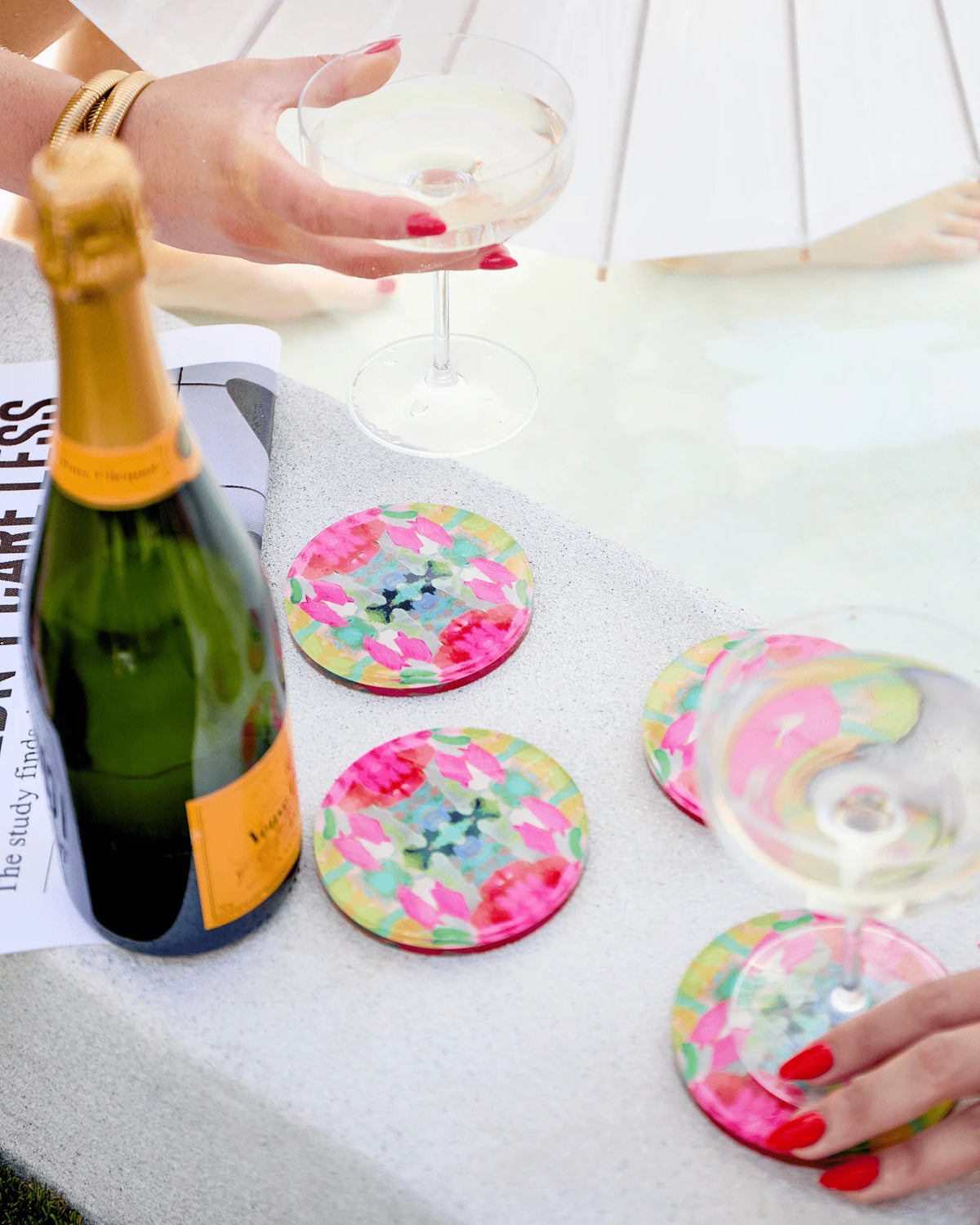 Pink Paradise | Laura Park x Tart Coasters
