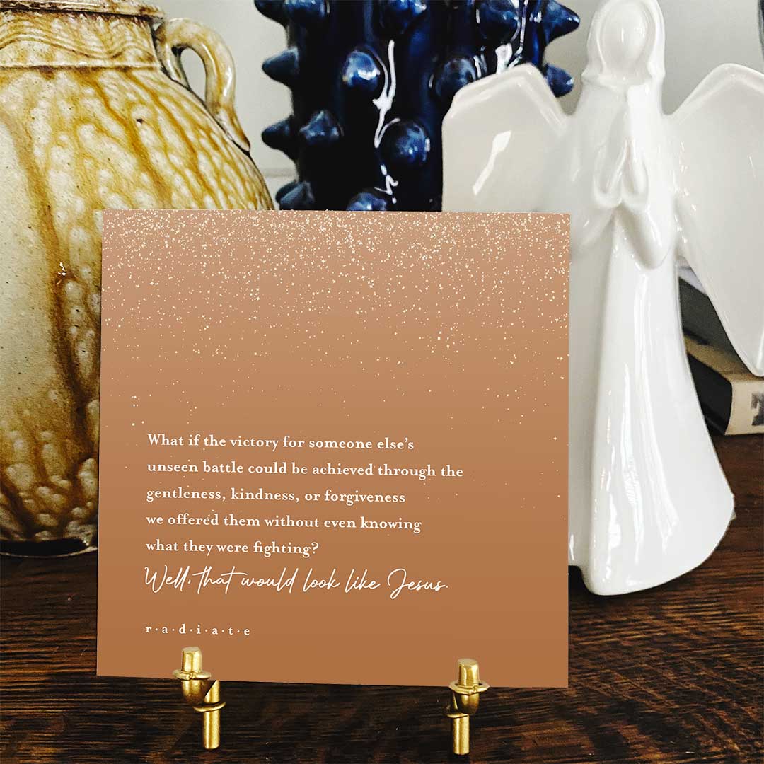 Radiate Quote Set with Bamboo Stand