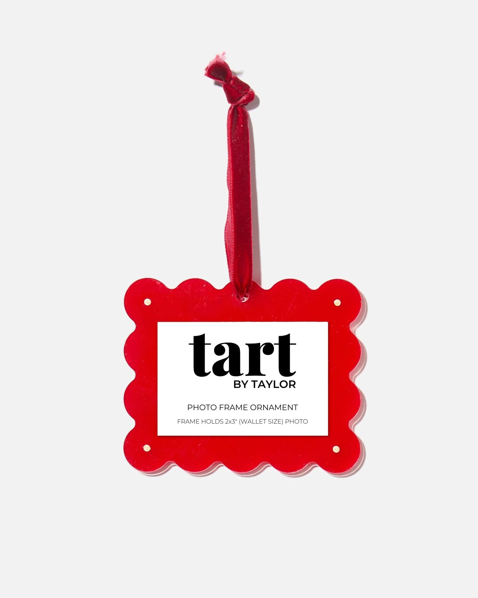 Tart by Taylor Acrylic Frame Ornament