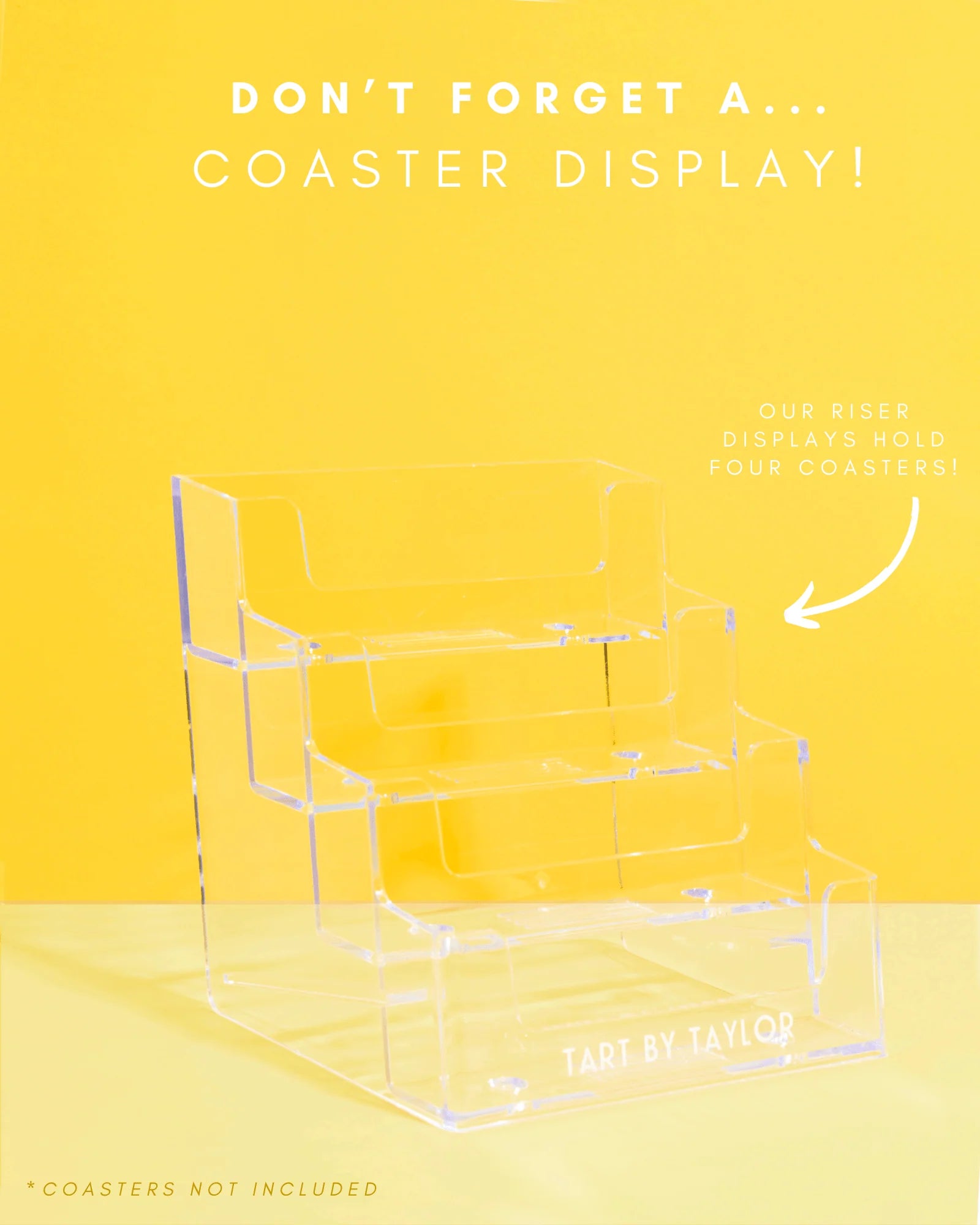 Riser Coaster Display