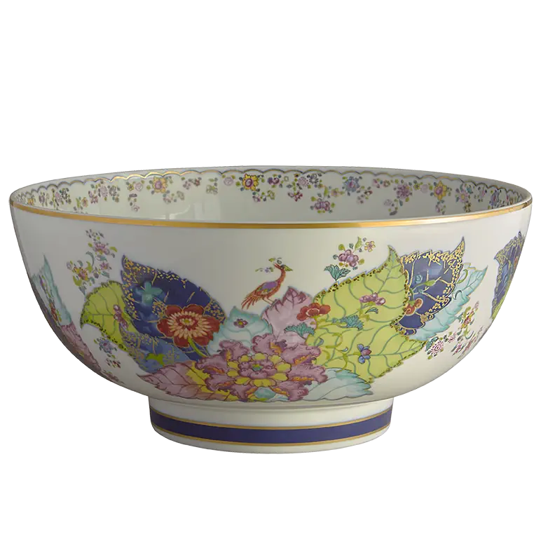 Tobacco Leaf Presentation Bowl