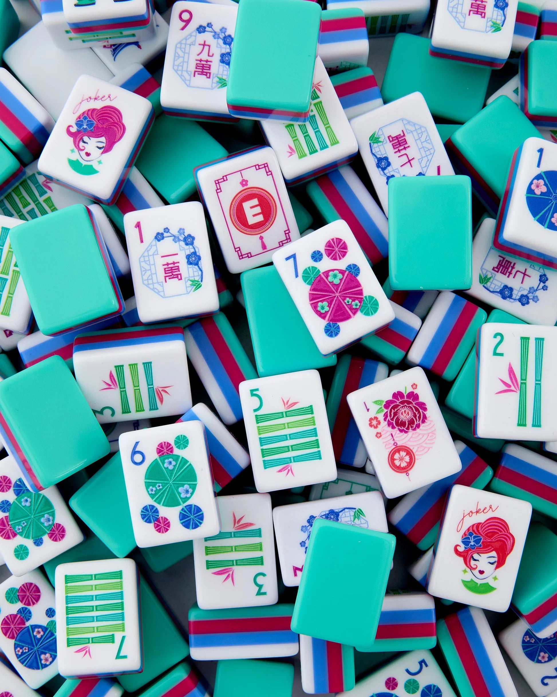 Seabreeze Mahjong Tiles
