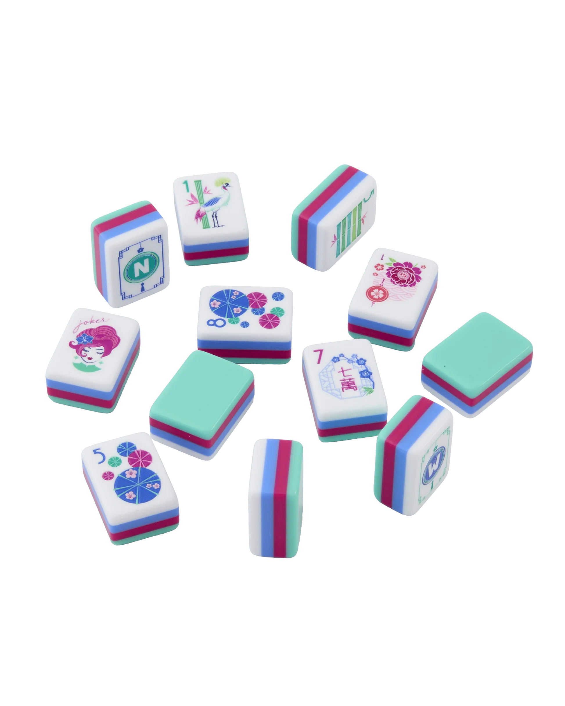 Seabreeze Mahjong Tiles