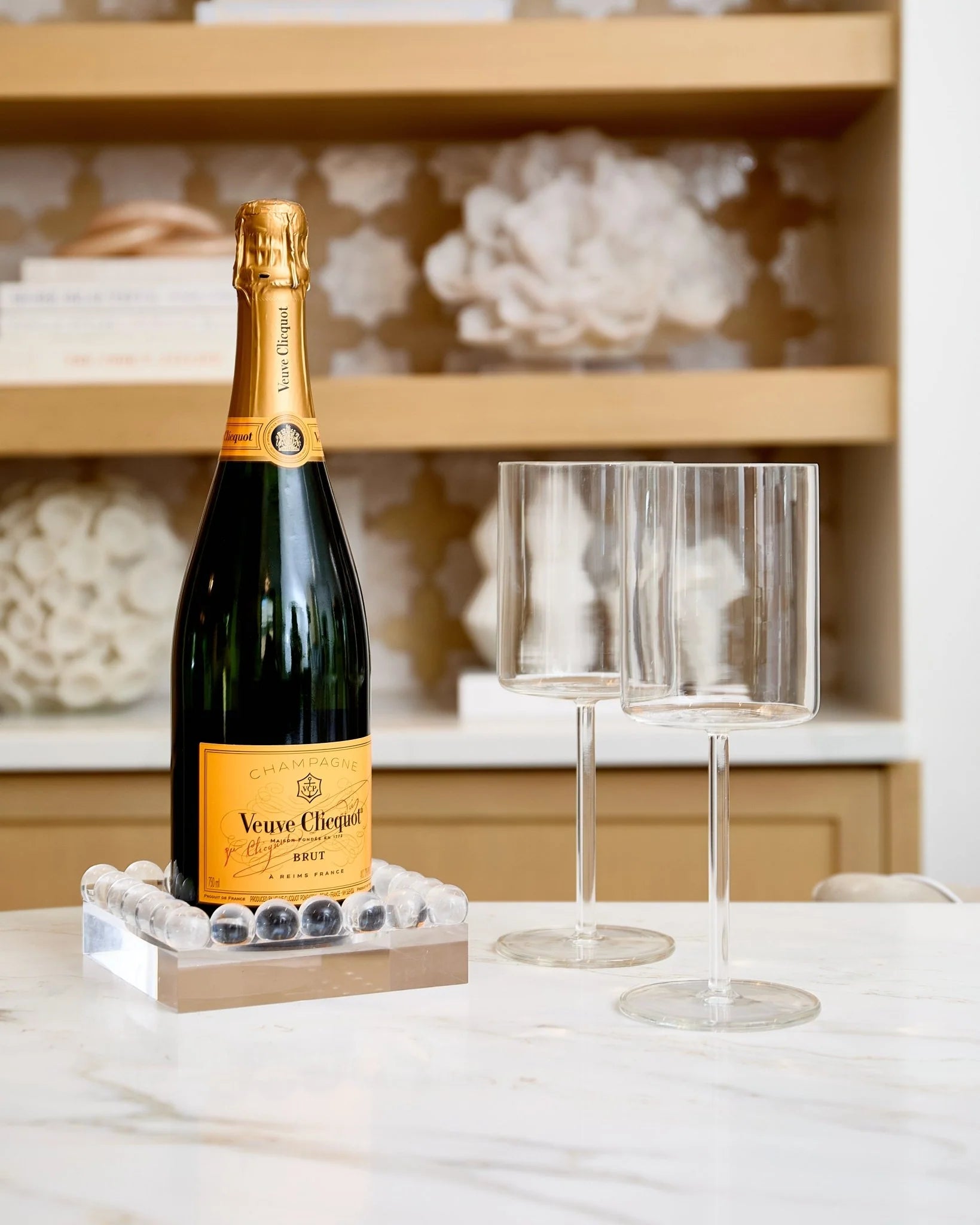 Bubble Lucite Tray