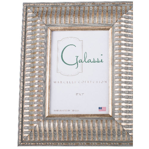 4x6 Marcelli Bluish Gold Linear