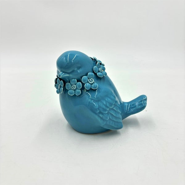 Ceramic Bird, Turquoise