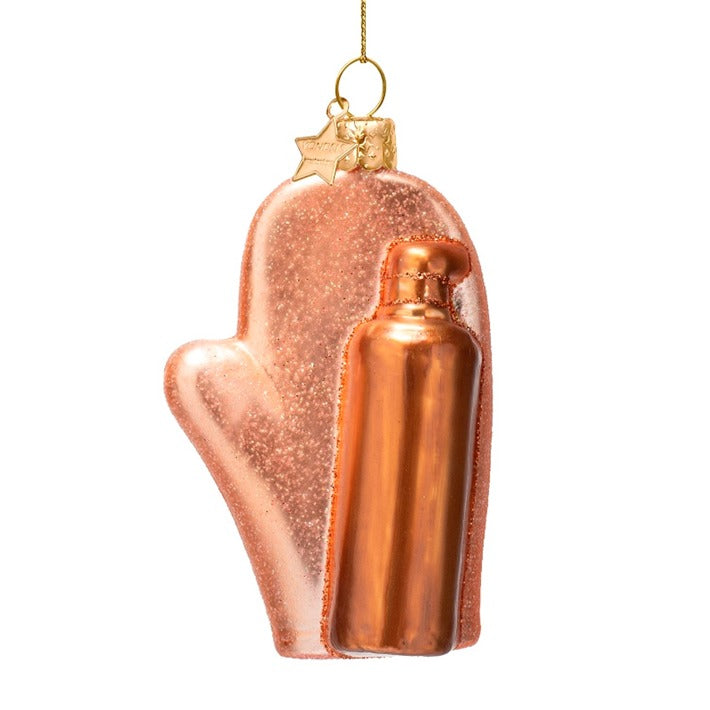 Peach Self Tanning Foam with Glove Ornament