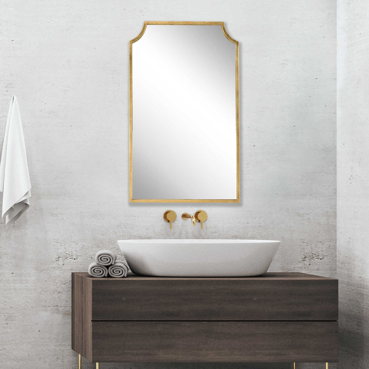 Rectangular Curved Mirror