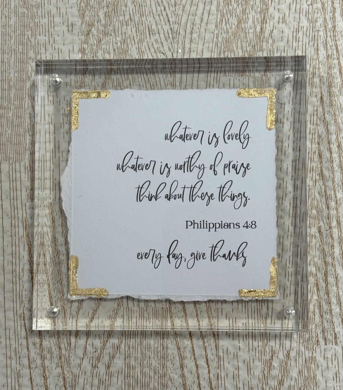 5x5 Whatever is Lovely | Phil. 4:8