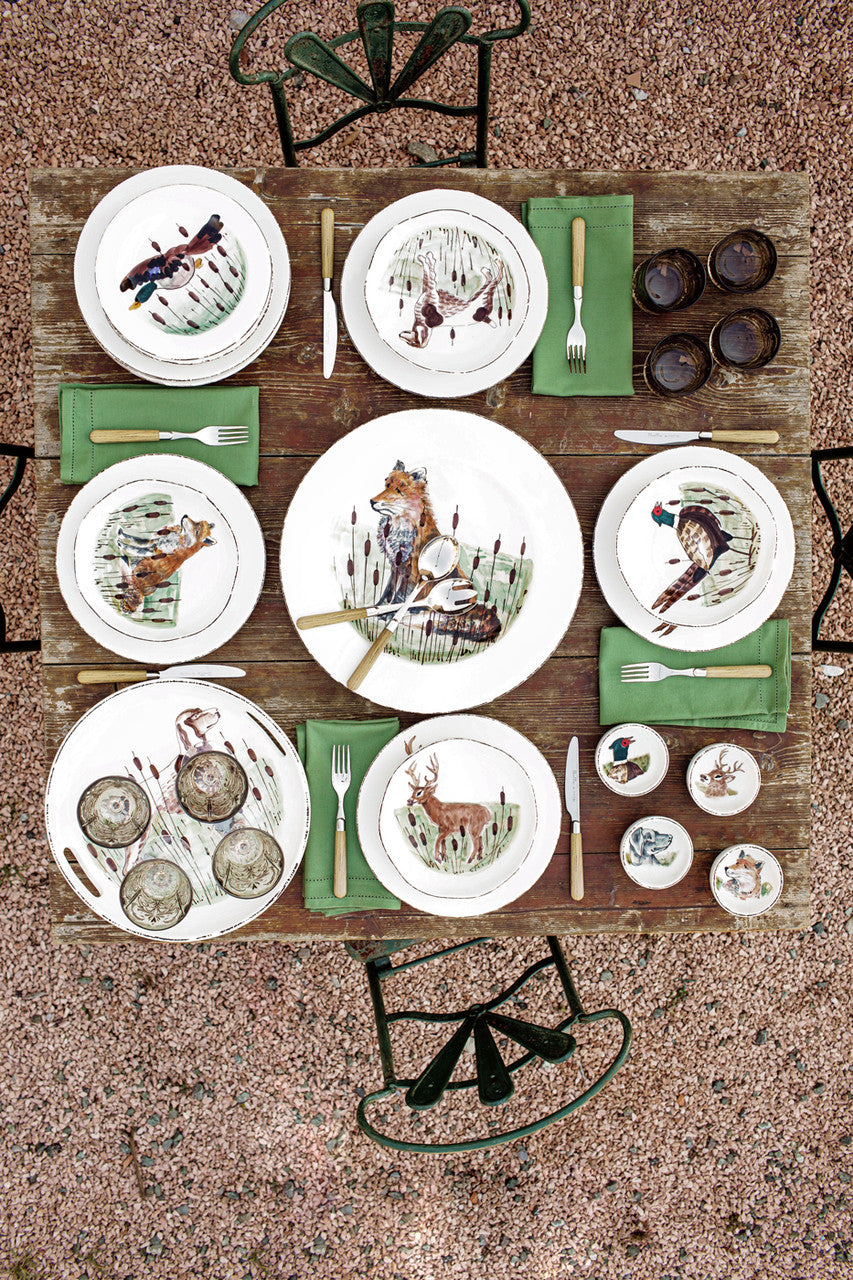 Wildlife Spaniel Canape Plate