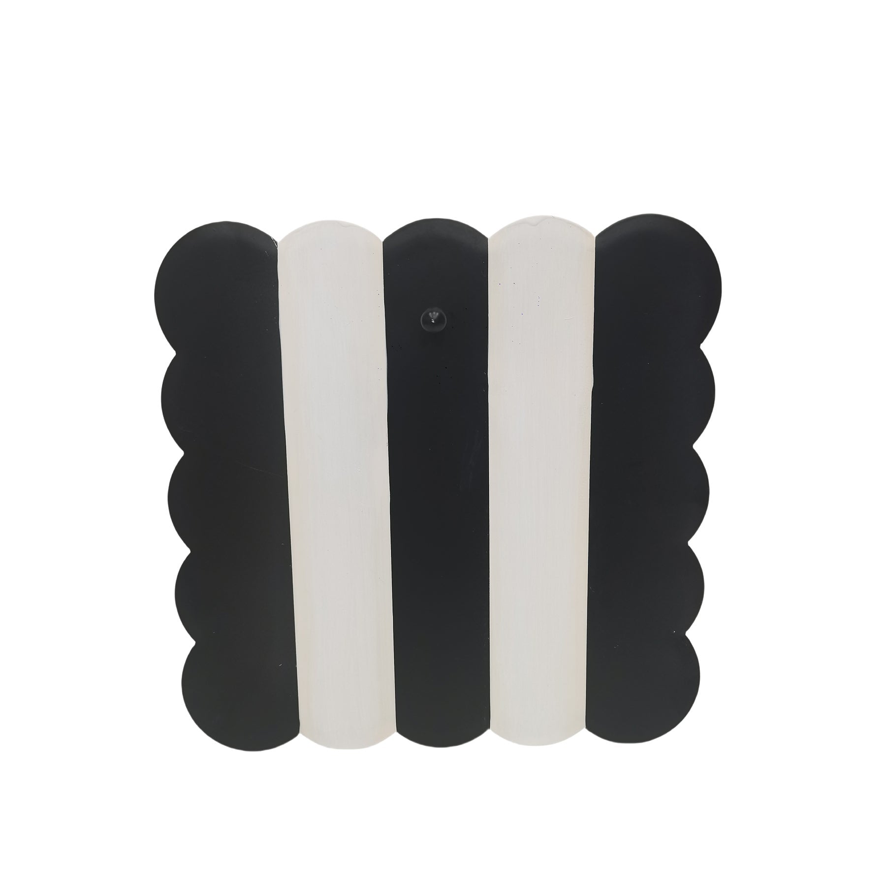 Black & Cream Scallop Display Board