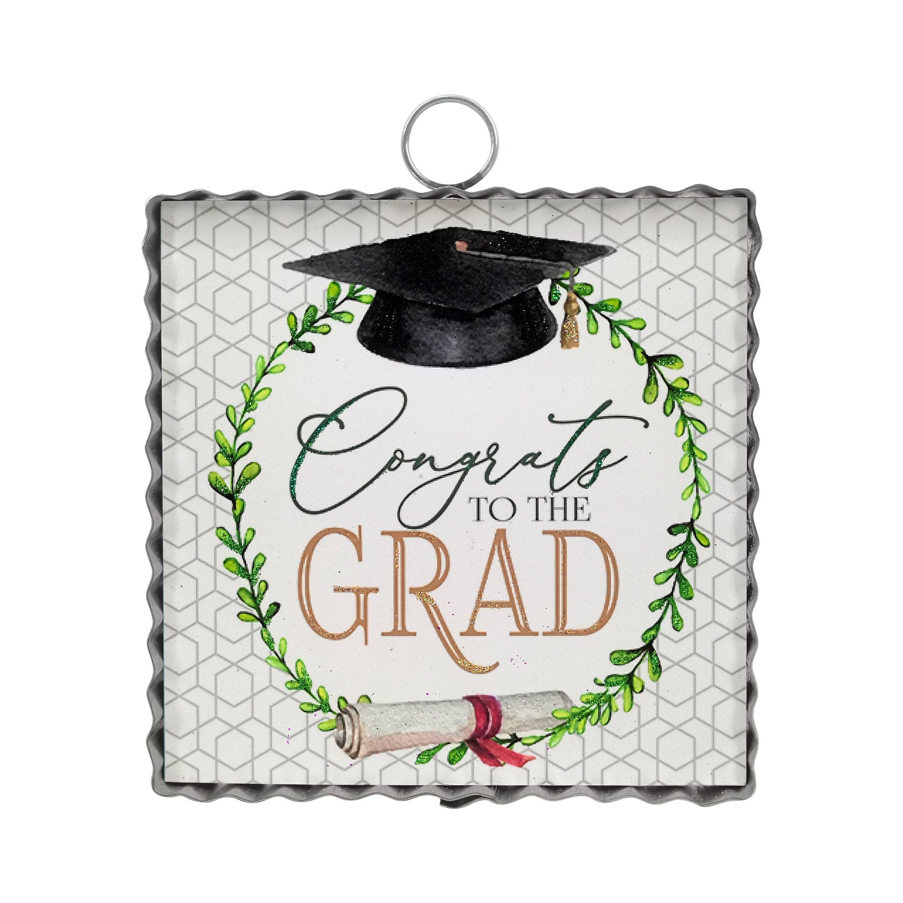 Mini Beck's "Congrats To The Grad" Ornament