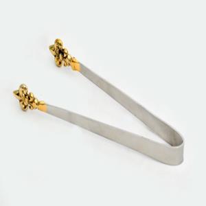 Gold Fleur-De-Lis Ice Tong
