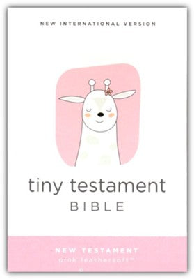 NIV Tiny Testament Bible- Pink