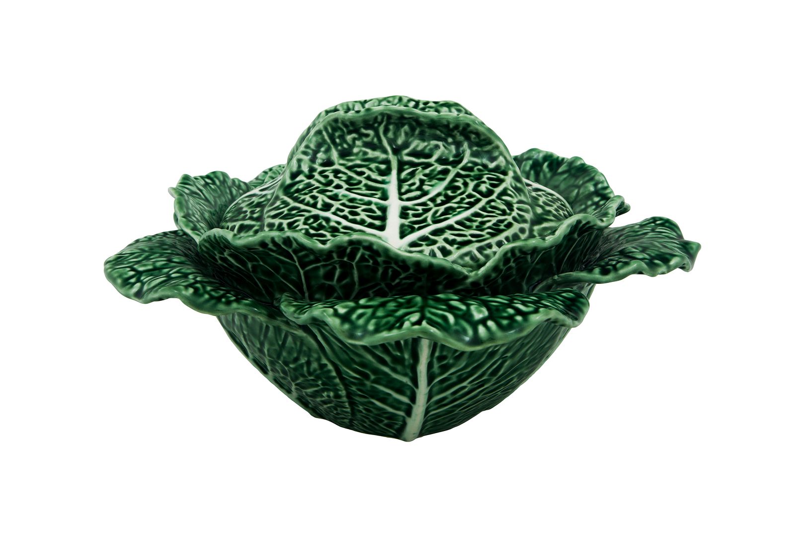 Green Cabbage Tureen 67 Oz