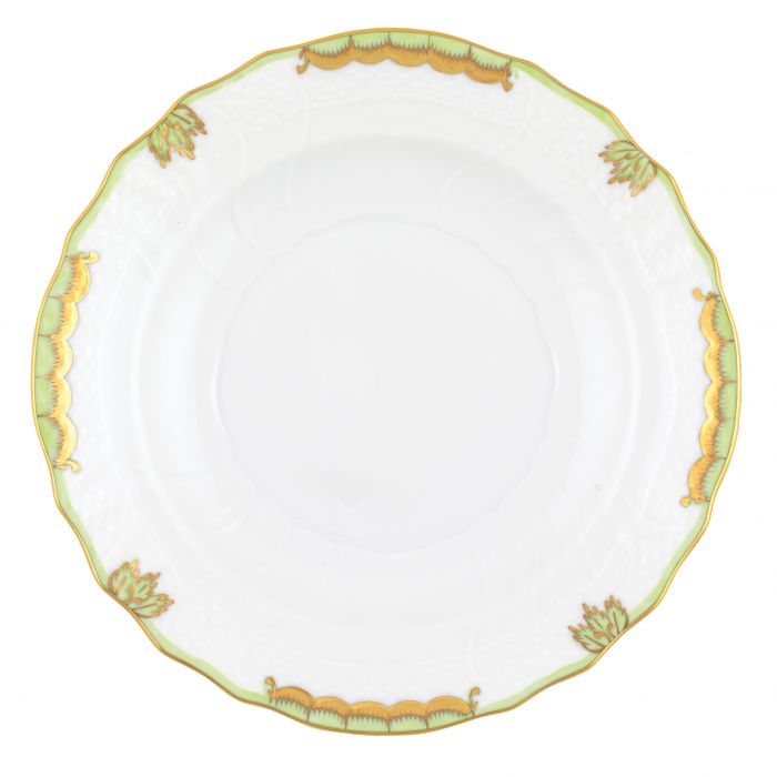 SALAD PLATE - GREEN PRINCESS VICTORIA