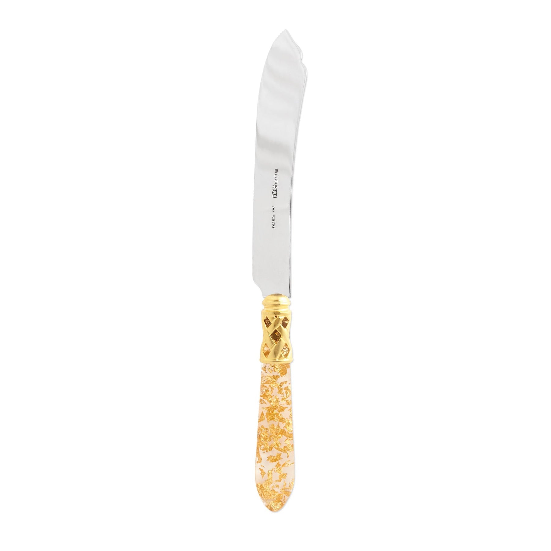Aladdin Brilliant Gold Fleck Cake Knife