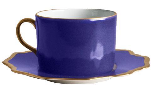 Indigo Blue Tea Saucer