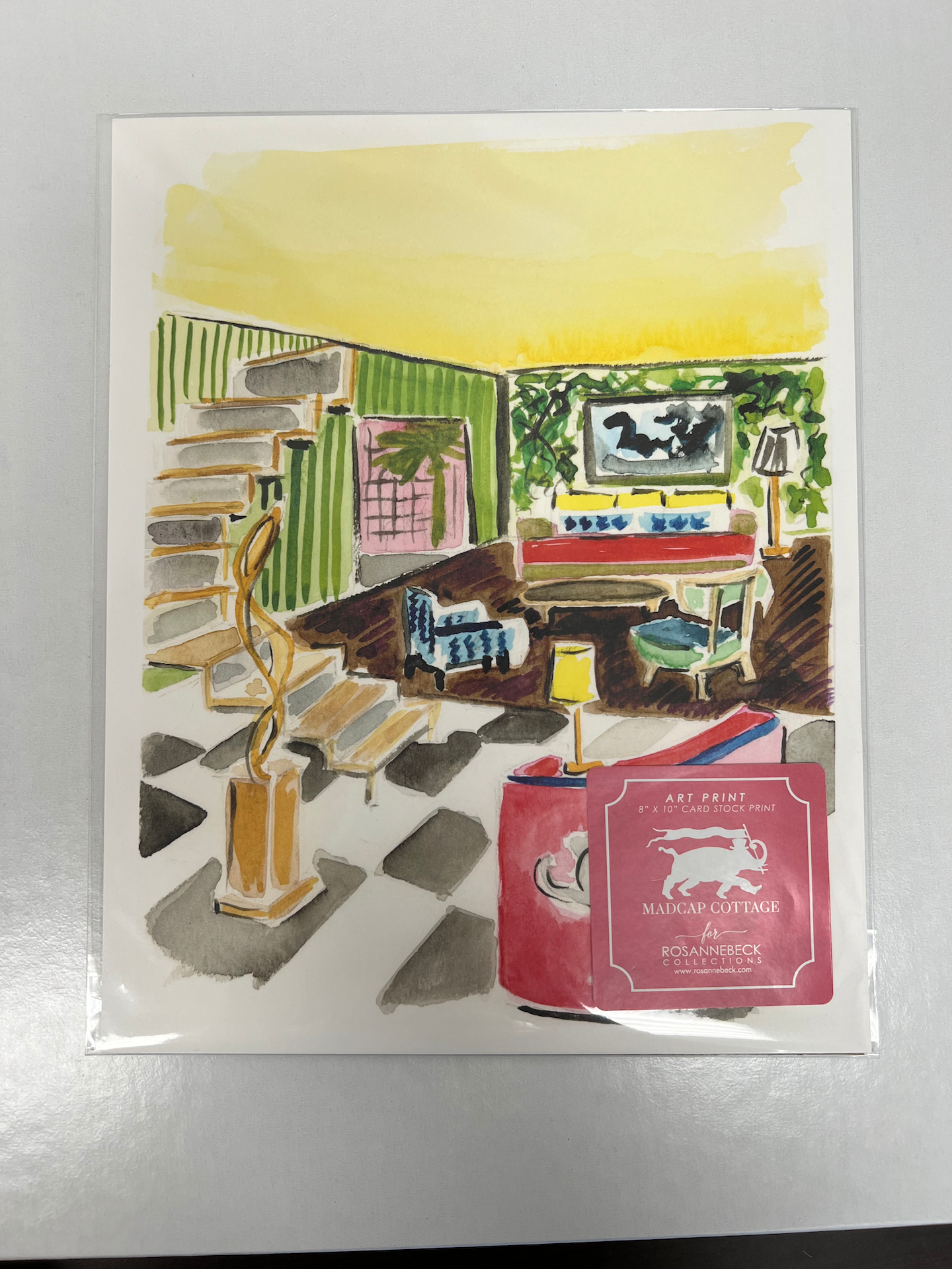 Art Print- Small 8x10- House of Bedlam Lounge