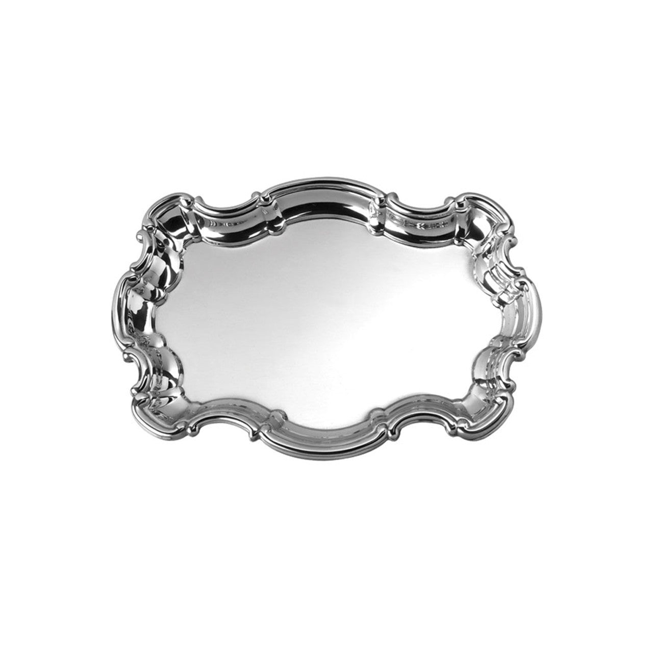 Chippendale Pewter Tray 9"