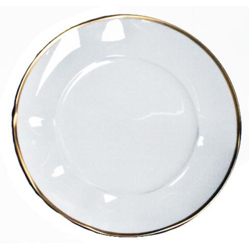 Simply Elegant Gold Dinner Plate