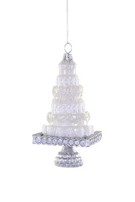 Tiered Wedding Cake Ornament