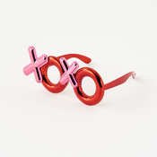 XOXO Glasses, PVC, 7"
