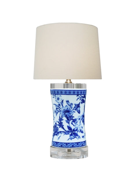 Blue and White Vase Lamp