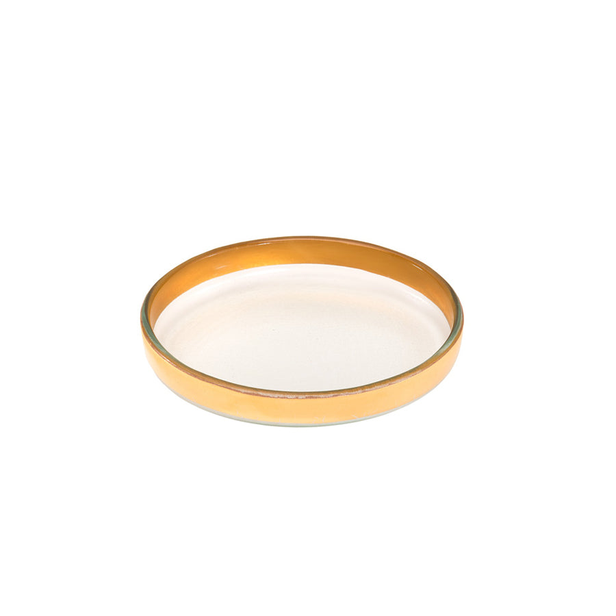 Mod Small Round Plate - Gold