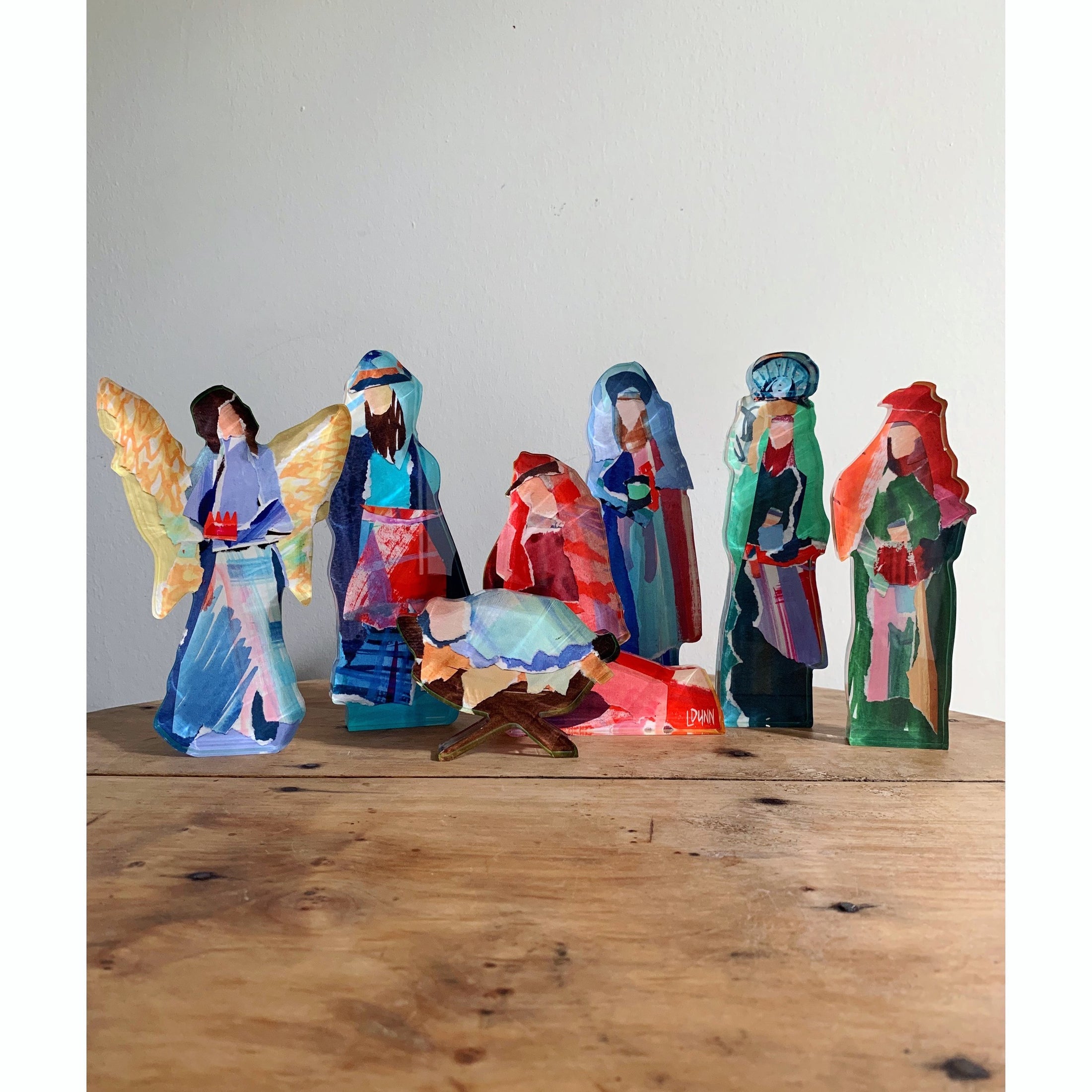 Acrylic Nativity Set - Large