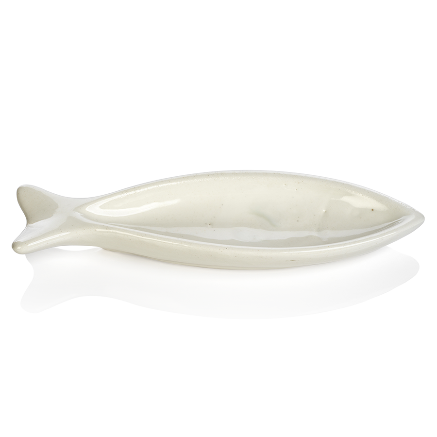 Coral Beach Ceramic Fish Bowl - Large