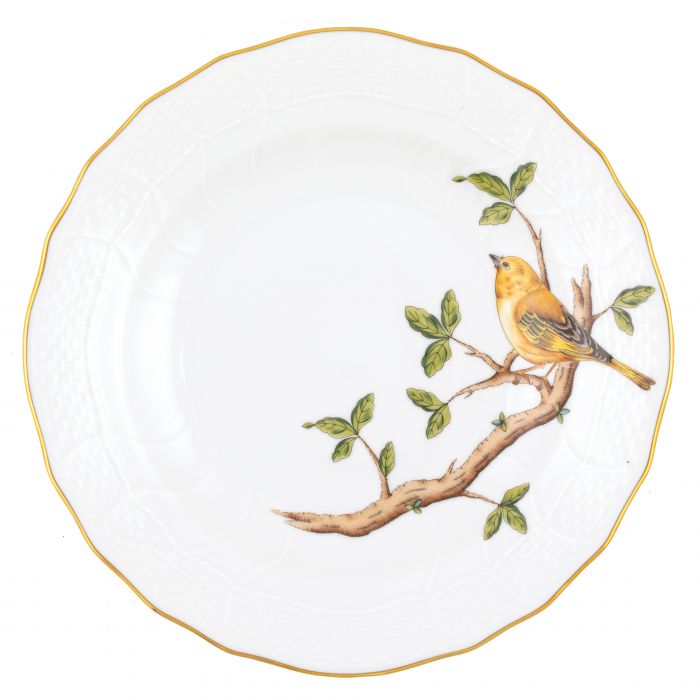 DESSERT PLATE - SONGBIRD WARBLER