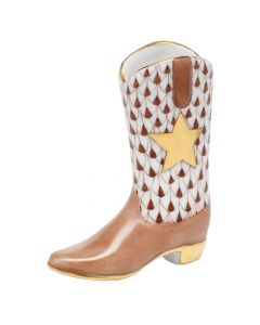 COWBOY BOOT - CHOCOLATE