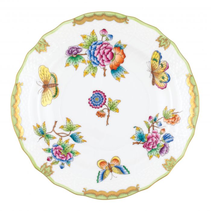 SALAD PLATE - QUEEN VICTORIA MULTICOLOR
