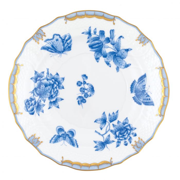 SALAD PLATE - BLUE FORTUNA