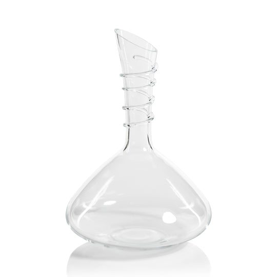 Bordeaux Handmade Glass Wine Decanter