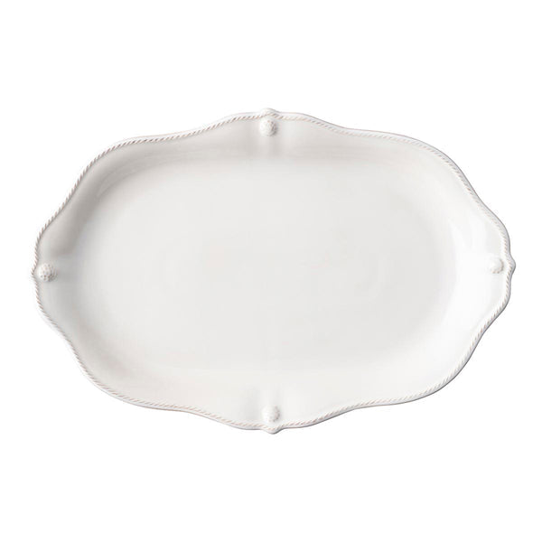 Berry & Thread Whitewash 16" Platter