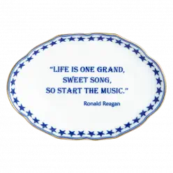 Life in One Grand Sweet Song Ring Tray