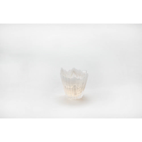 Alabaster White Votive Candle Holder
