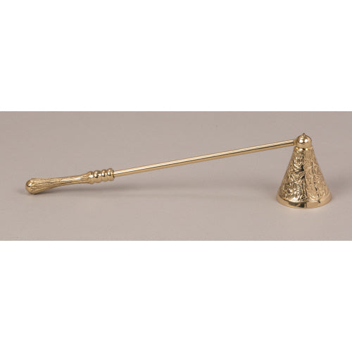 Ornate Brass Snuffer