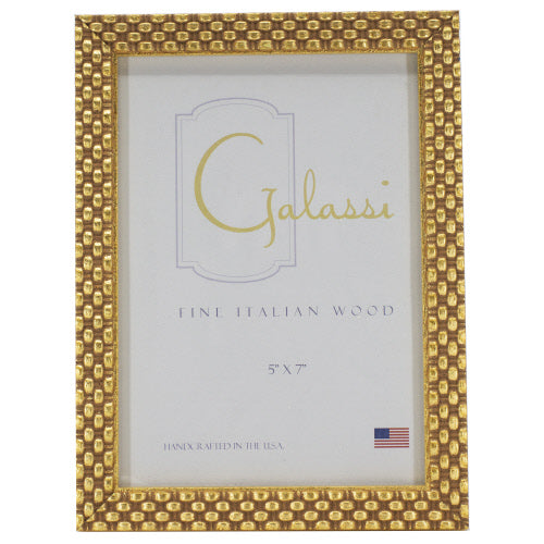 5X7 Gold Weave